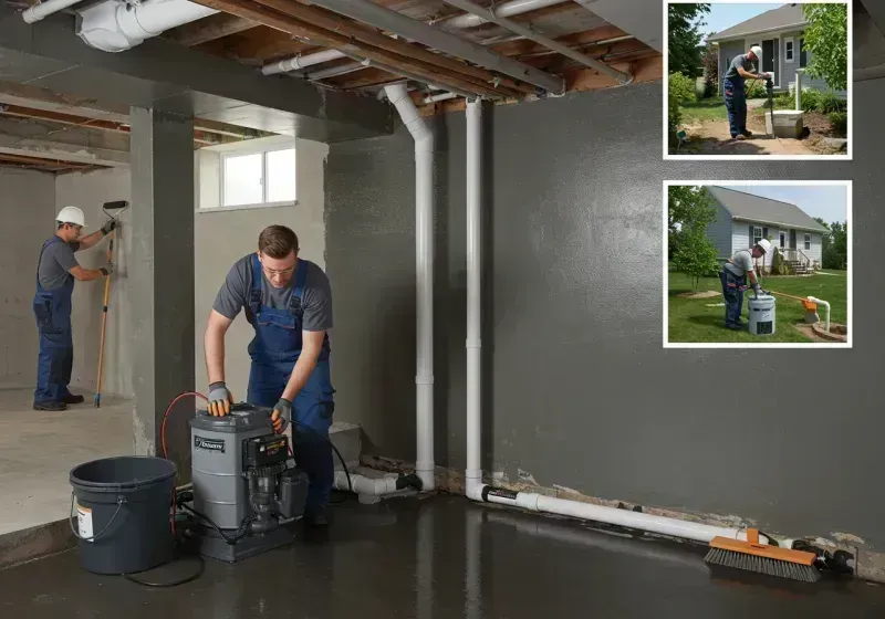 Basement Waterproofing and Flood Prevention process in Happy Valley, OR